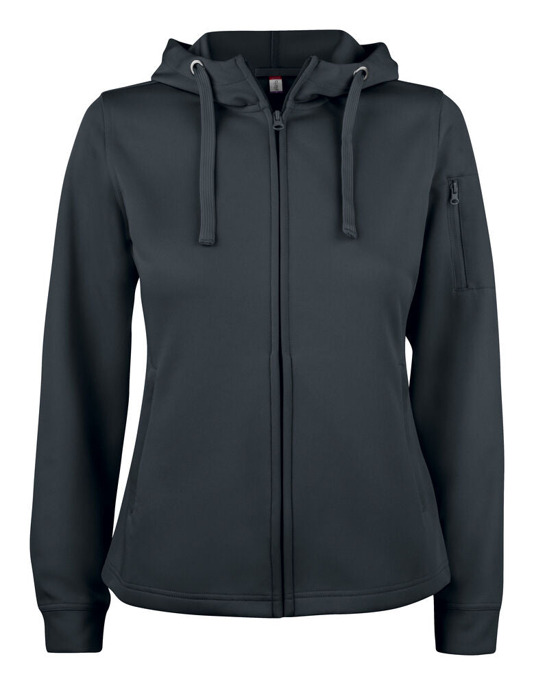 Clique Basic Active Hoodie Full Zip Dam-8