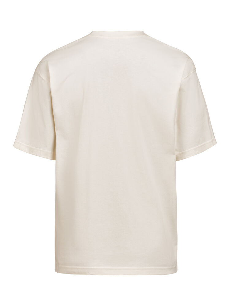 Loose Fit Unisex T-Shirt - Beige-5