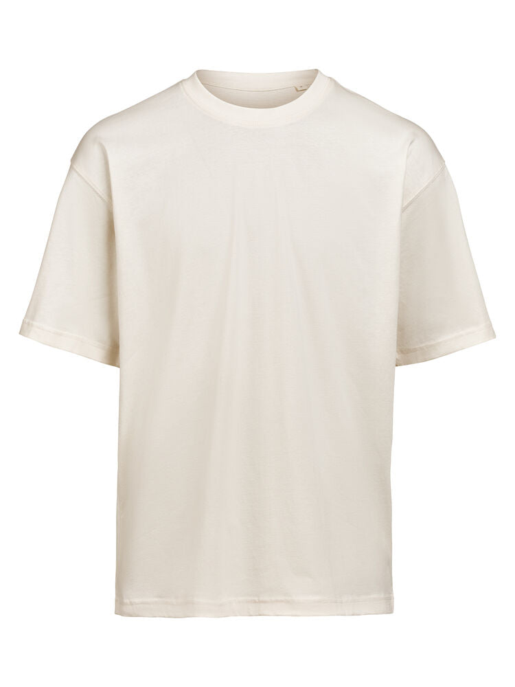 Loose Fit Unisex T-Shirt - Beige-3