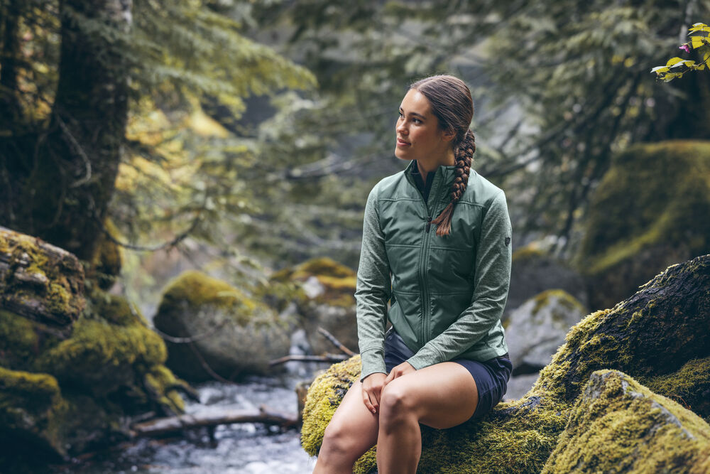 Cutter & Buck Stealth Hybridjacka Dam - Pine Green-6
