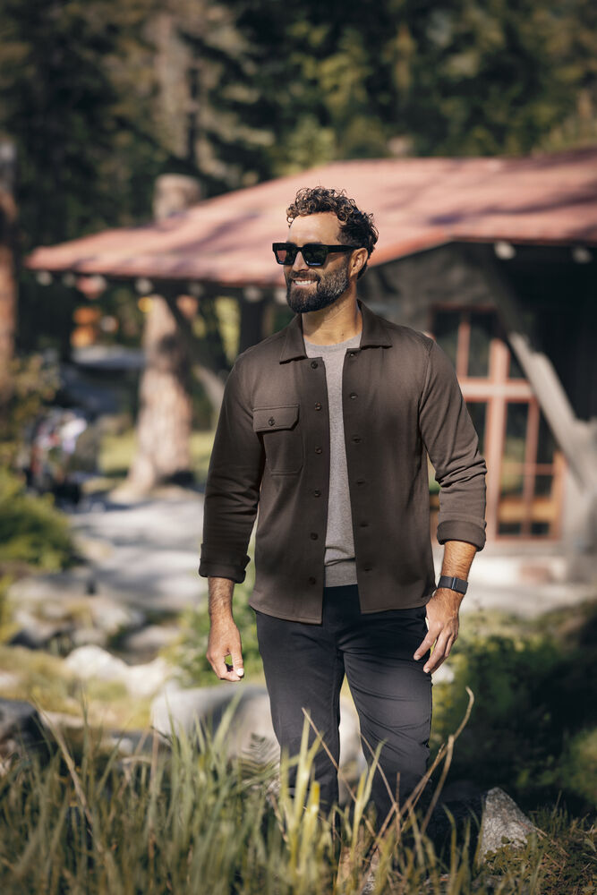 Cutter & Buck Advantage Leisure Overshirt Herr - Khaki-10