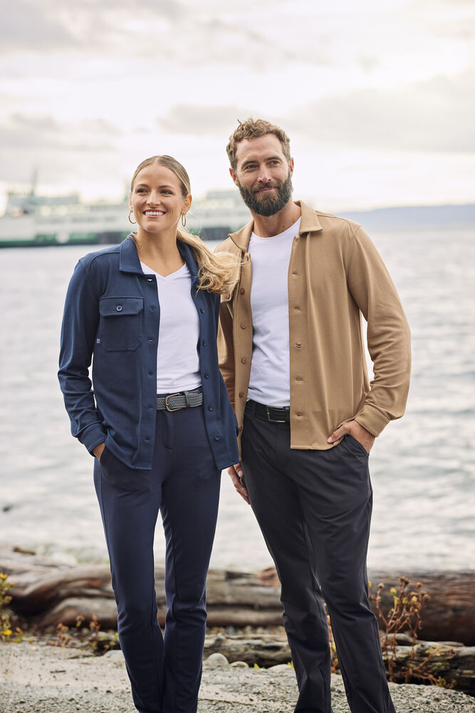 Cutter & Buck Advantage Leisure Overshirt Herr - Mörk Marin-7