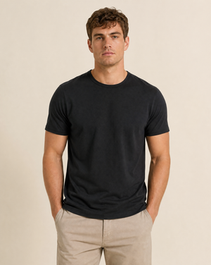 Clique Premium Fashion-T Herr - Svart