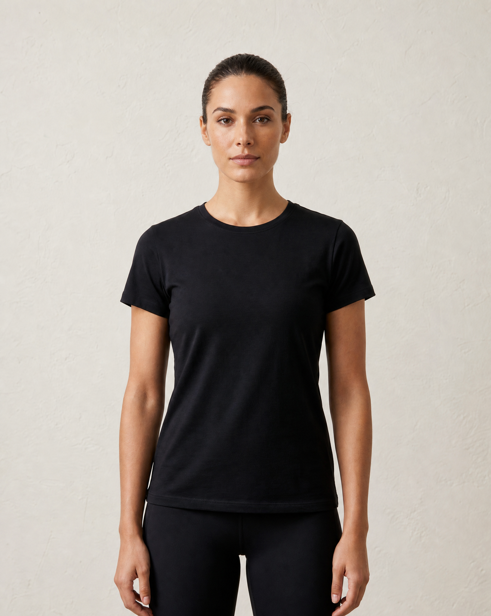 Cutter & Buck Manzanita Roundneck T-Shirt Dam - Svart