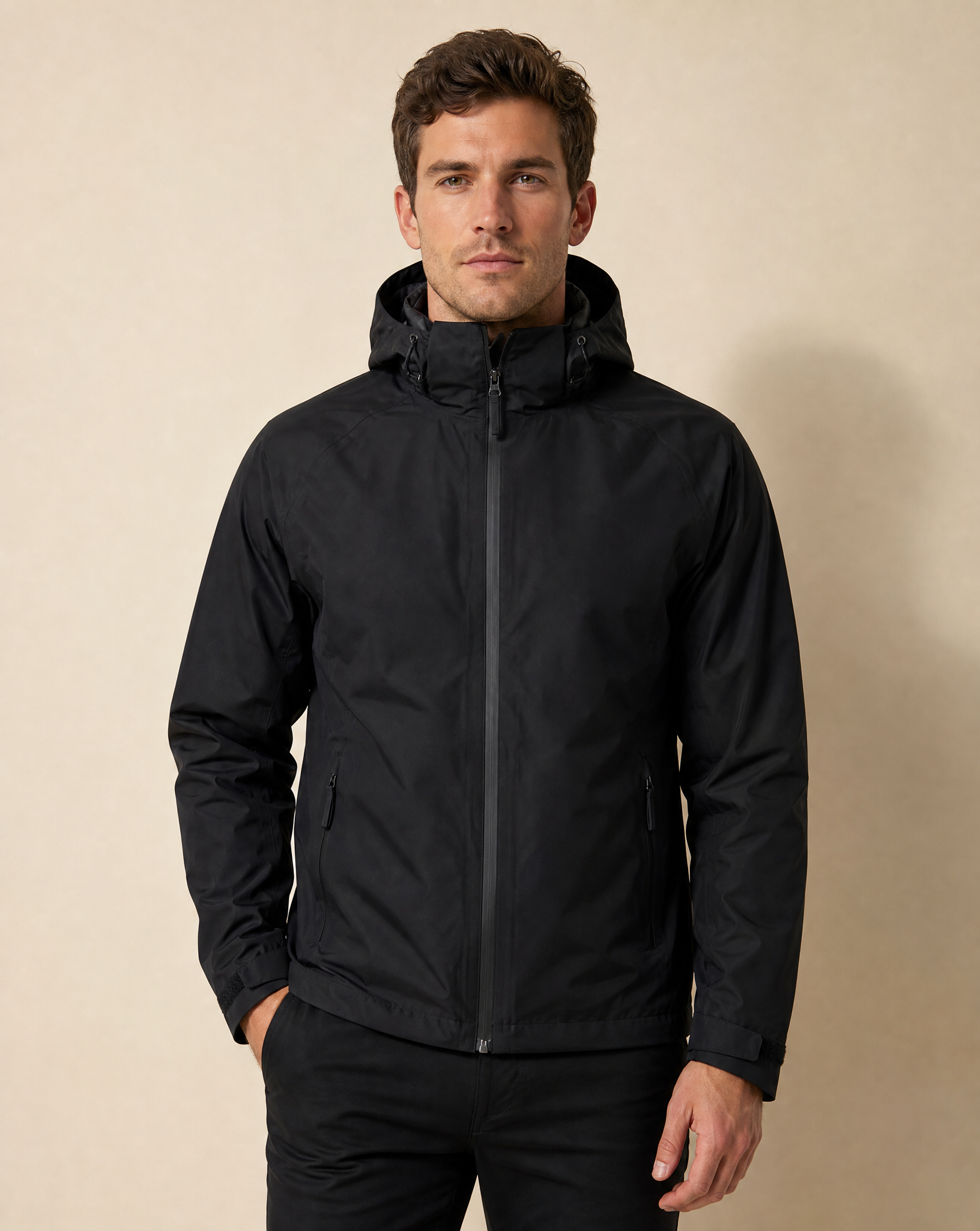 Clique Classic Shell Jacket Herr - Svart