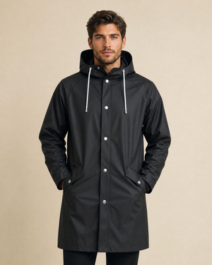 Clique Classic Rain Jacket Herr - Svart