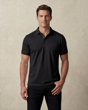 Cutter & Buck Virtue Polo Solid Herr - Svart