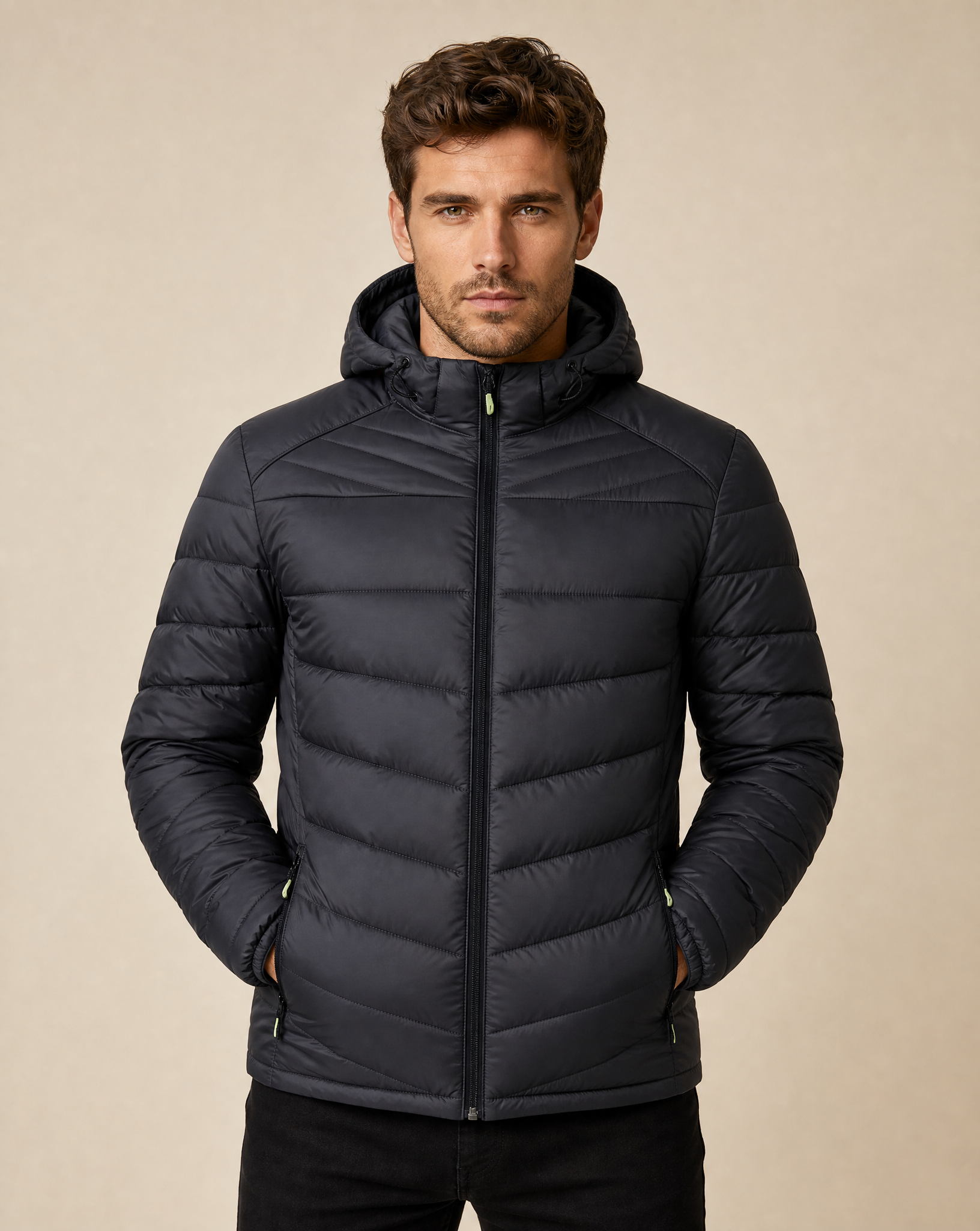 Clique Idaho Jacka Herr - Svart