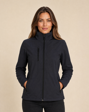 Clique Padded Softshell Jacket Dam - Svart