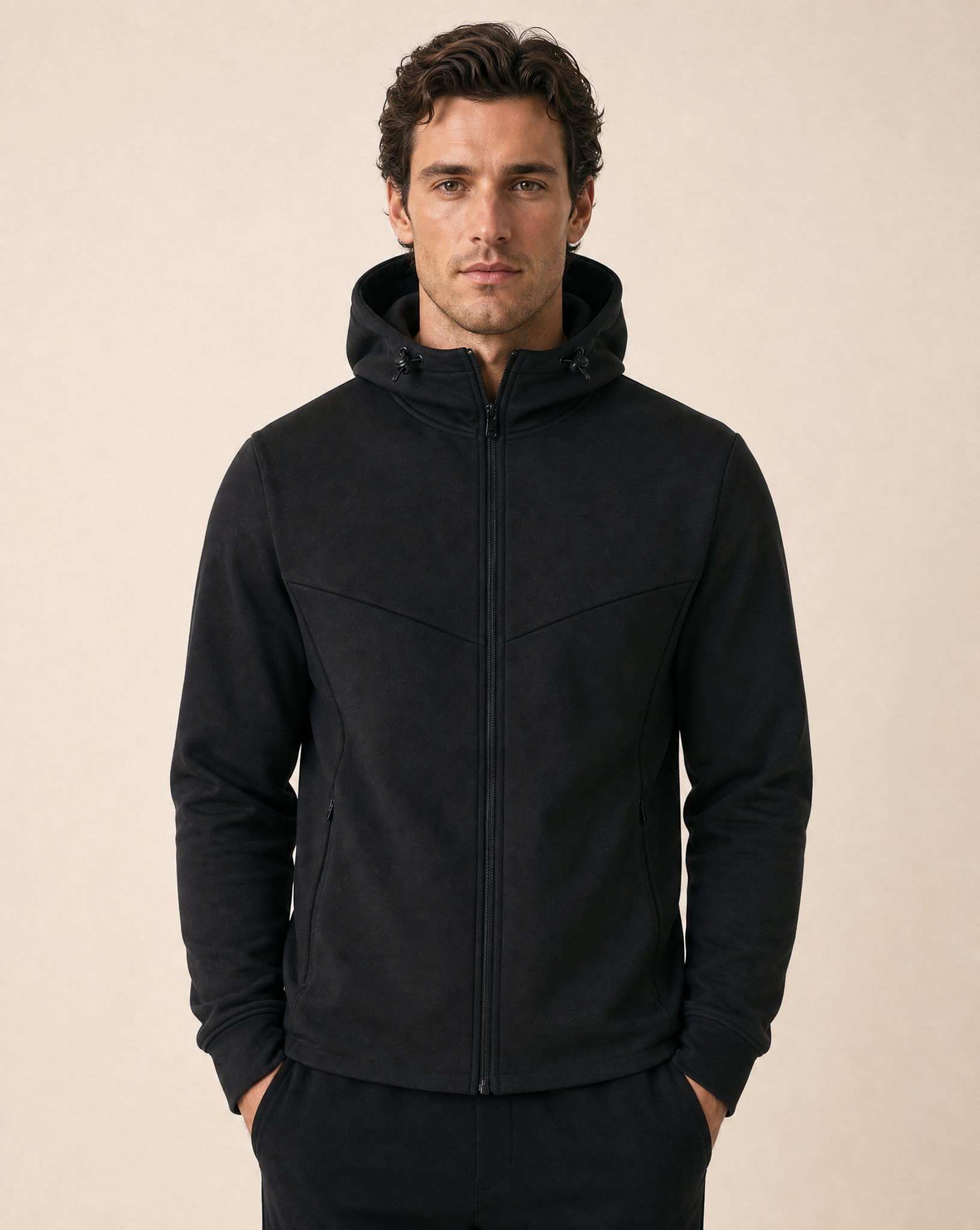 Clique Hayden Hoodie Herr - Svart