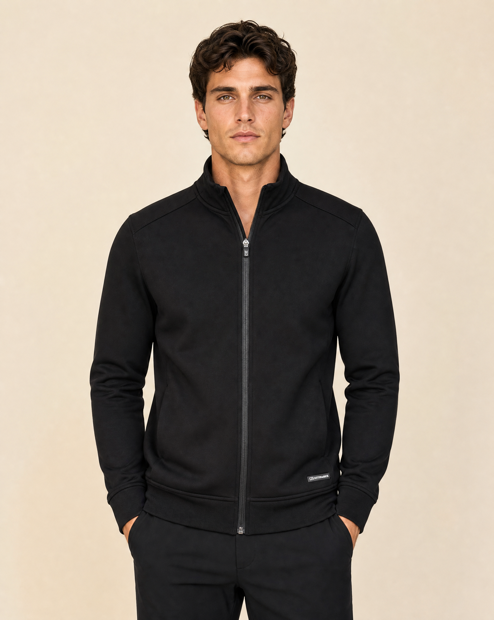 Cutter & Buck Pemberton Cardigan Herr - Svart