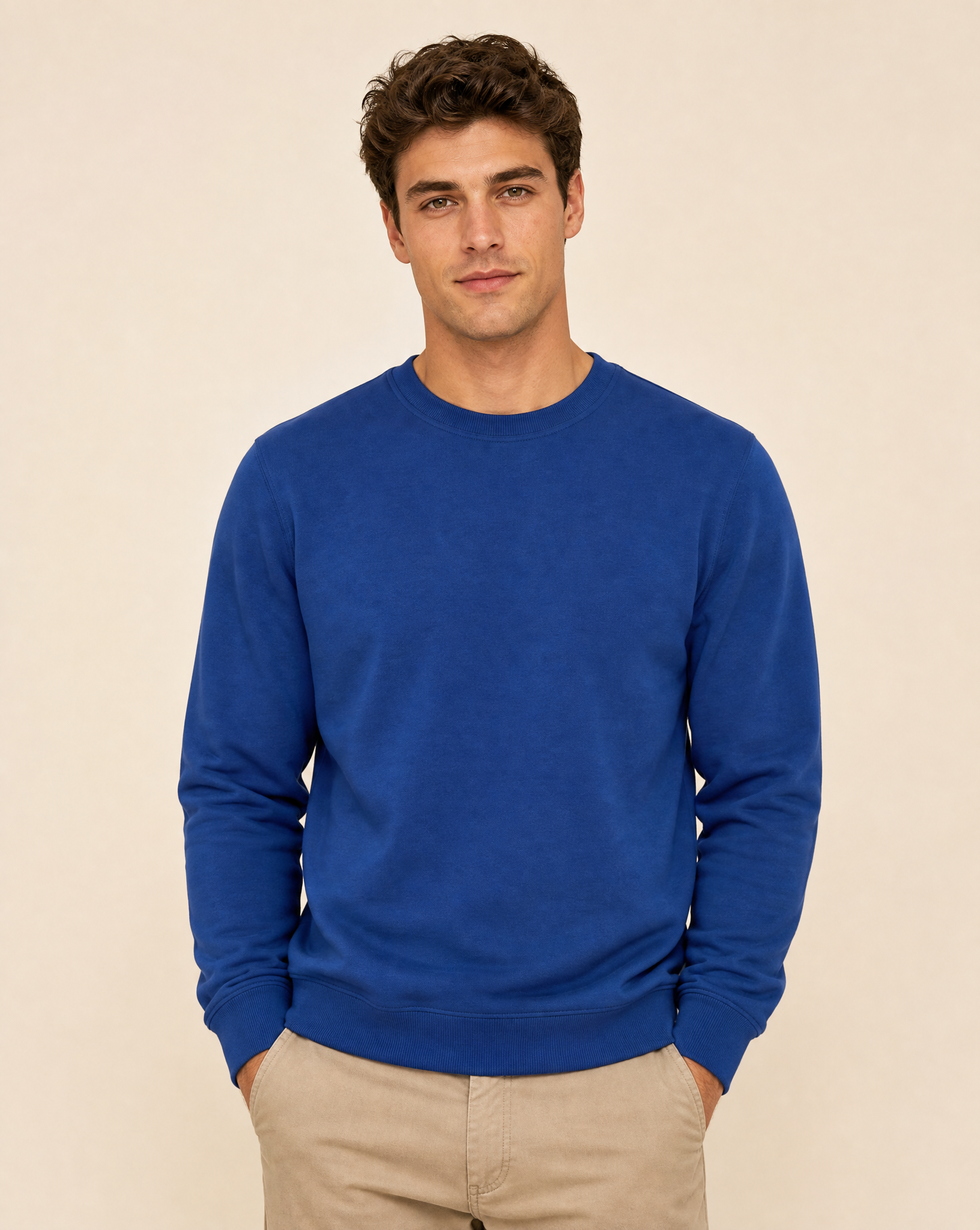 Clique Miami Sweatshirt Herr - Djupblå