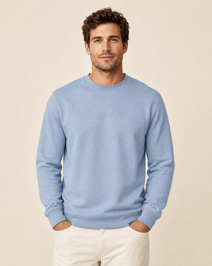 Clique Miami Sweatshirt Herr - Dimmblå