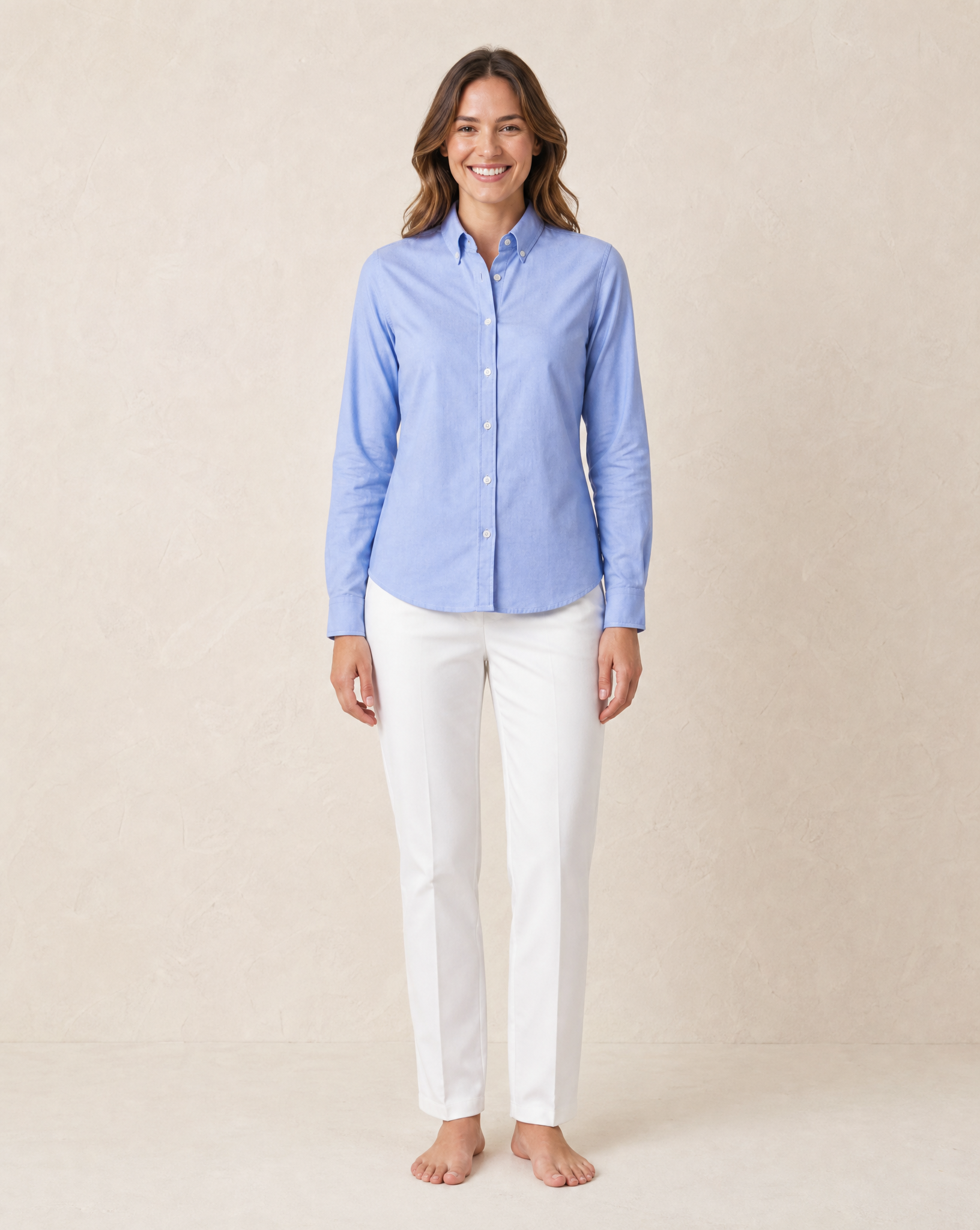 Cutter & Buck Belfair Oxford Skjorta Dam -  French Blue