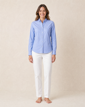 Cutter & Buck Belfair Oxford Skjorta Dam -  French Blue