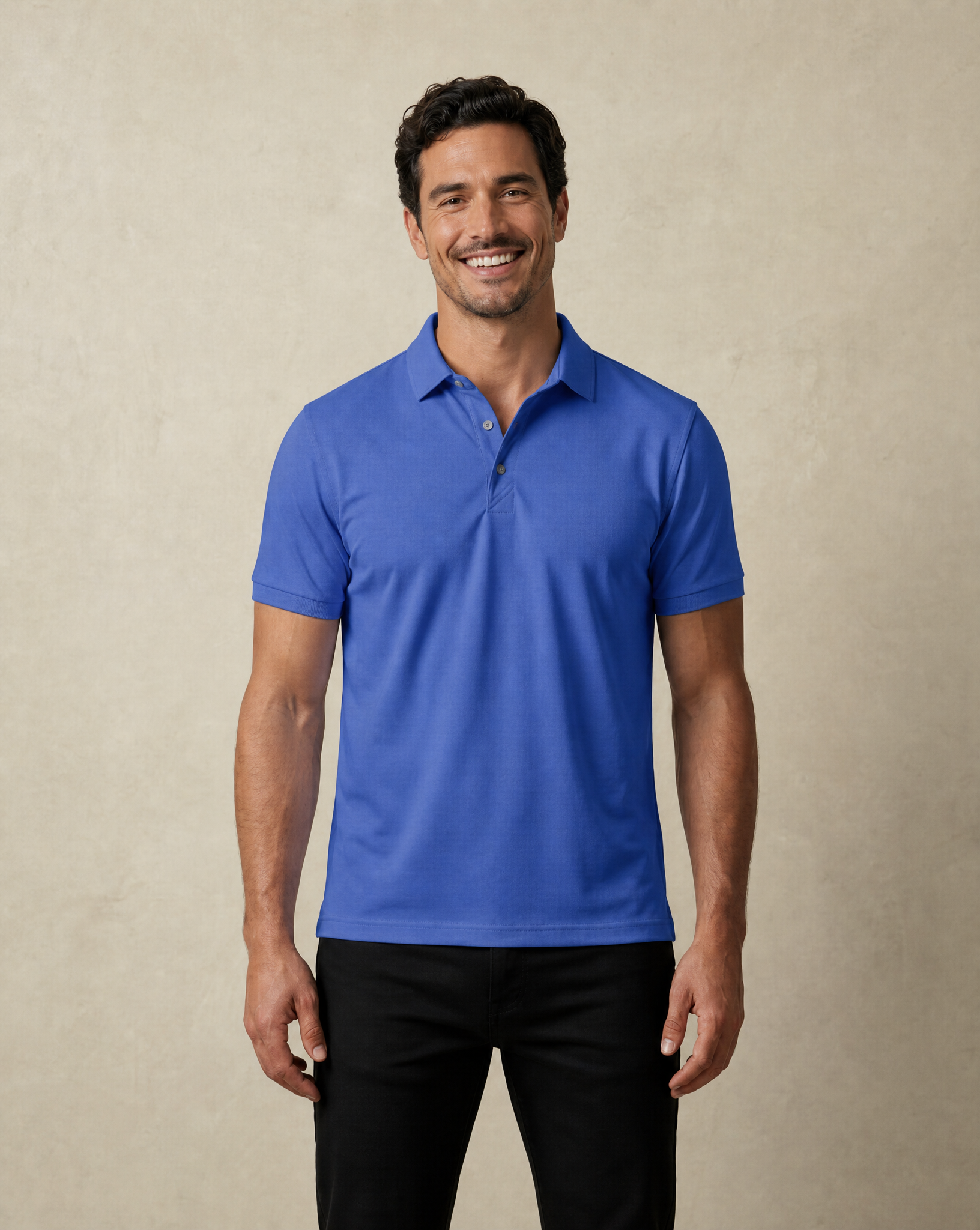 Cutter & Buck Virtue Polo Solid Herr - Royalblå
