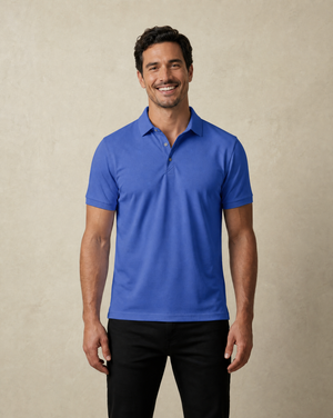 Cutter & Buck Virtue Polo Solid Herr - Royalblå