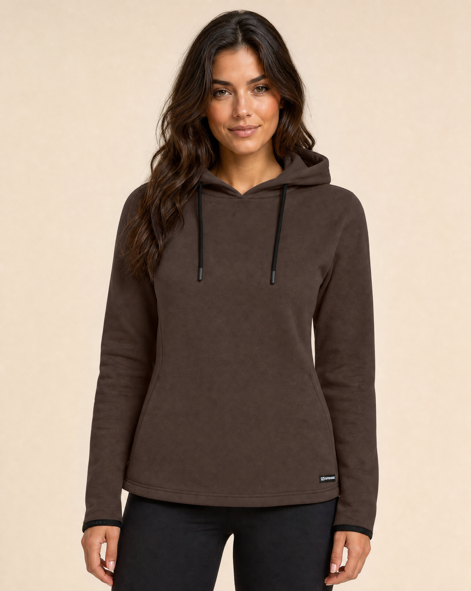 Cutter & Buck Pemberton Hoodie Dam - Dark Mocca