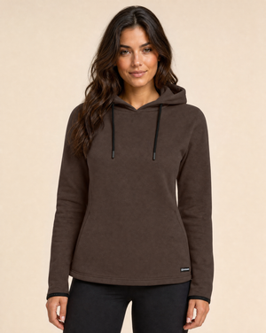 Cutter & Buck Pemberton Hoodie Dam - Dark Mocca