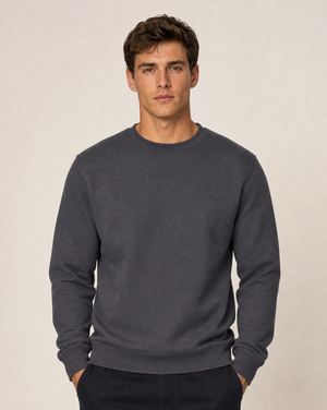 Clique Miami Sweatshirt Herr - Metallgrå