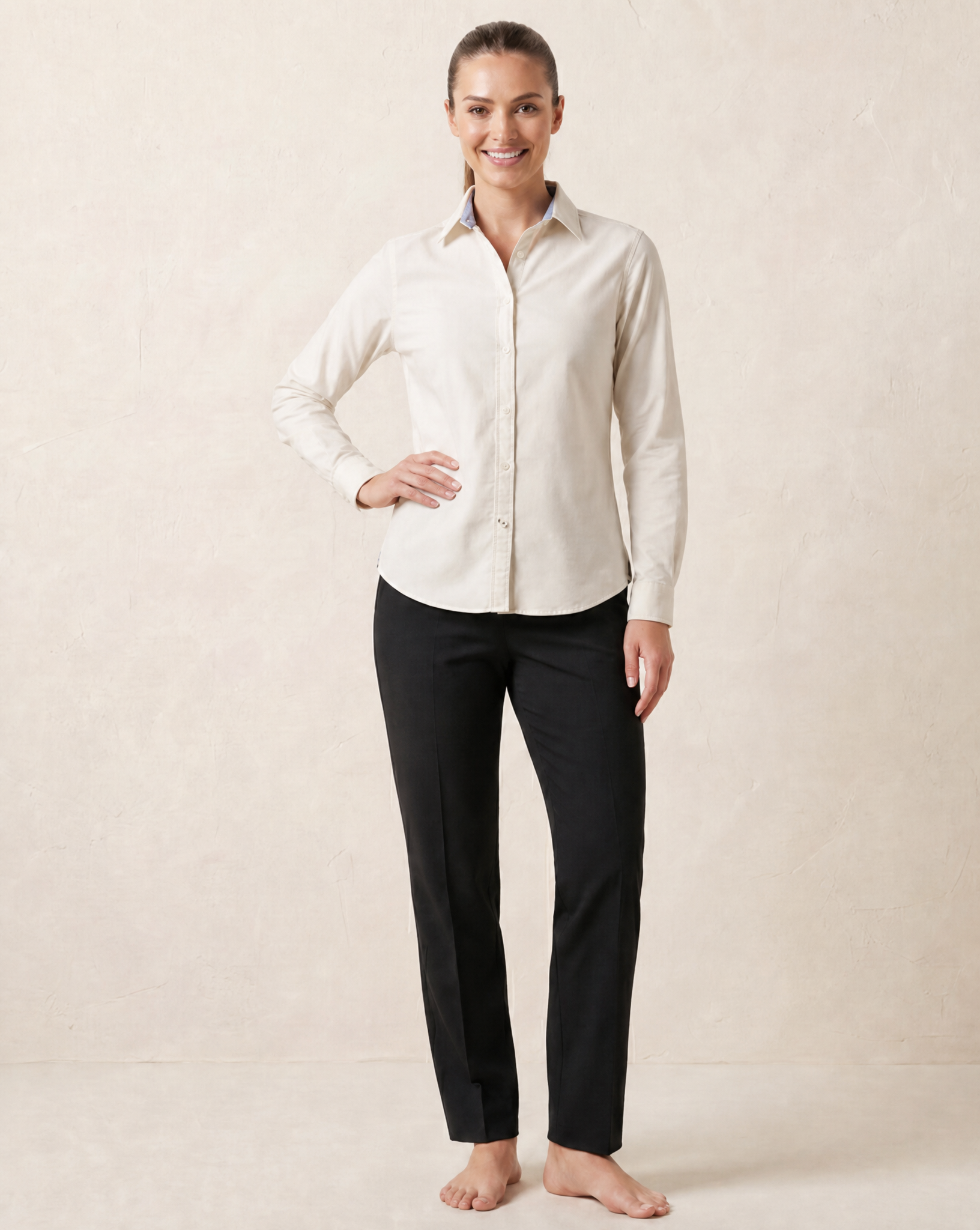 Cutter & Buck Belfair Oxford Skjorta Dam - Vit