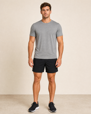 Clique Basic Active-T Herr - Gråmelerad