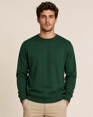 Clique Miami Sweatshirt Herr - Buteljgrön