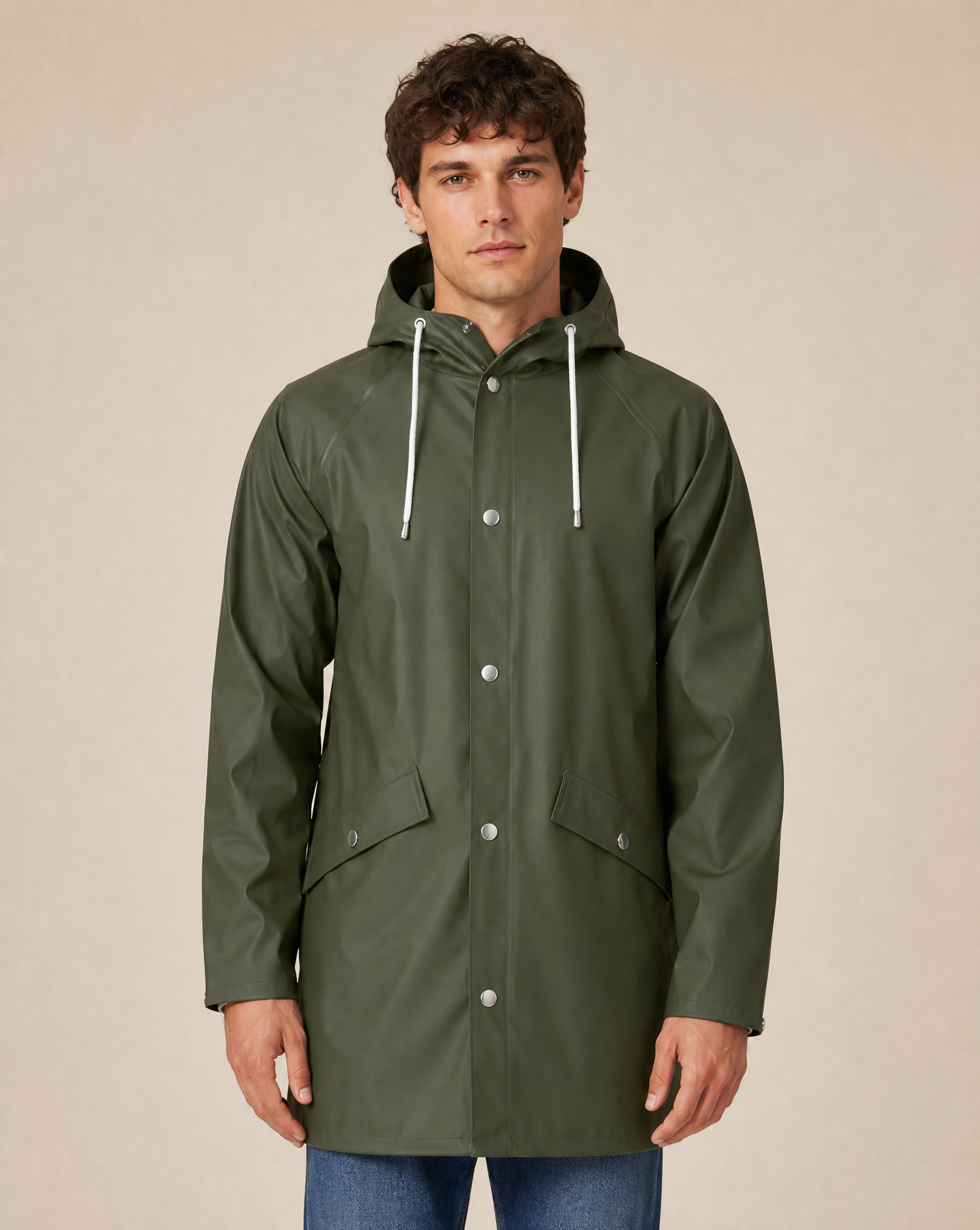 Clique Classic Rain Jacket Herr - Jägargrön