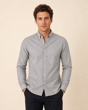 Cutter & Buck Belfair Oxfordskjorta Herr - Grå