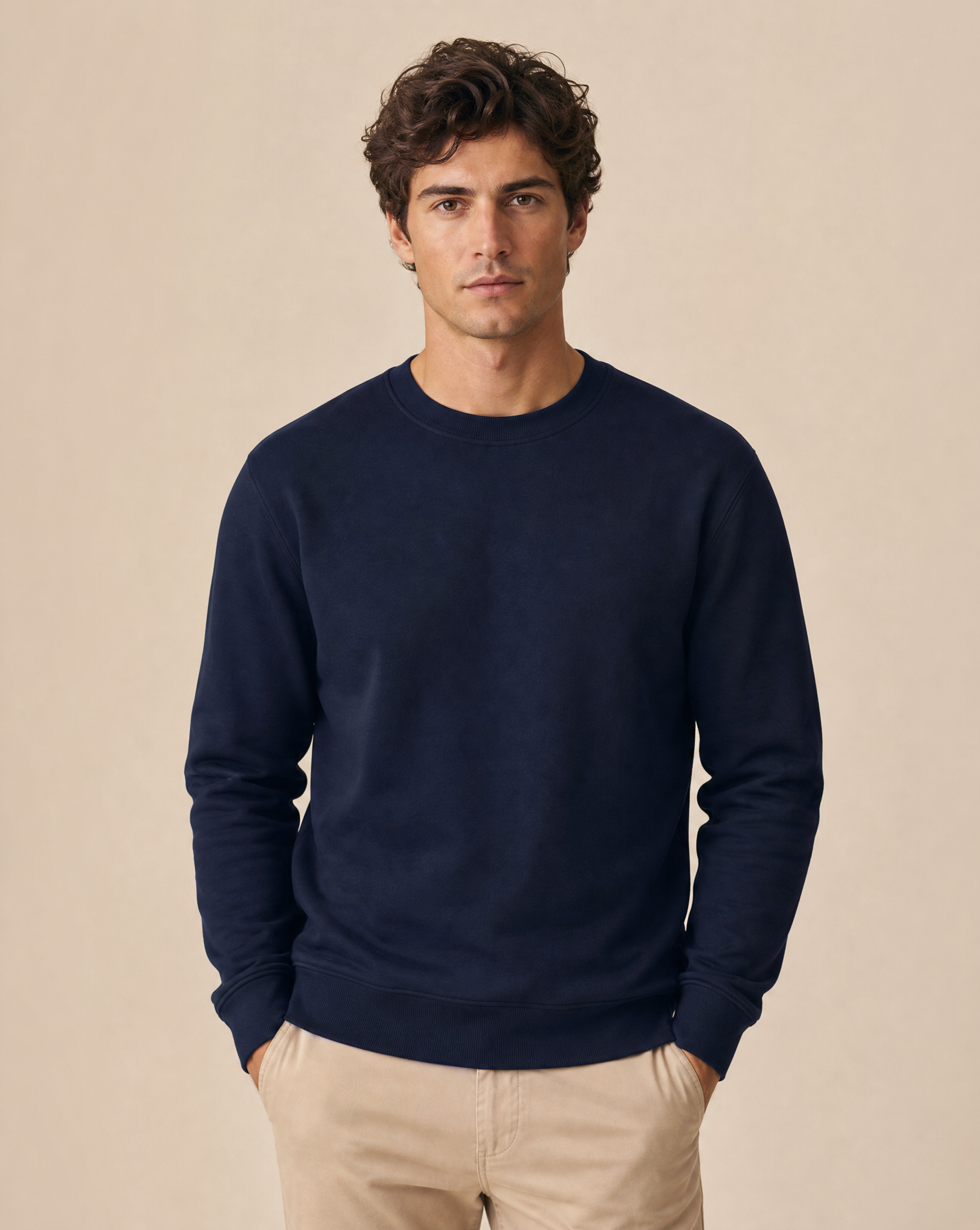 Clique Miami Sweatshirt Herr - Mörk Marin