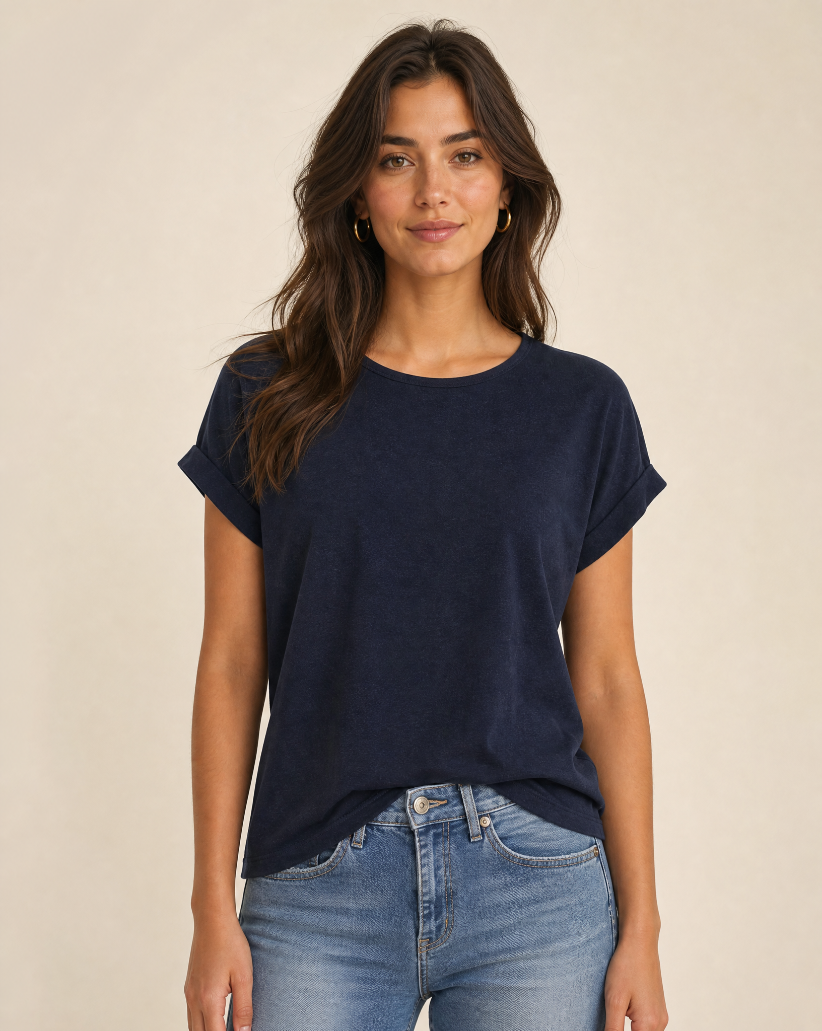 Clique Katy T-Shirt Dam - Mörk Marin