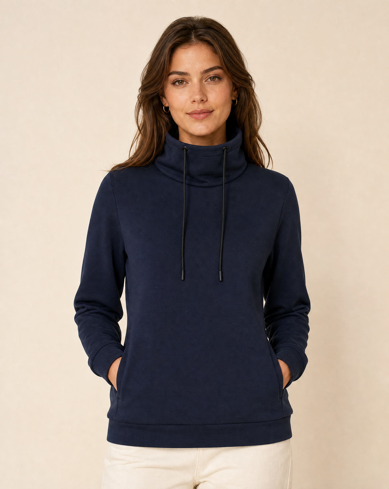 Clique Hobart Shirt Dam - Mörk Marin