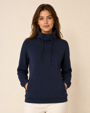 Clique Hobart Shirt Dam - Mörk Marin