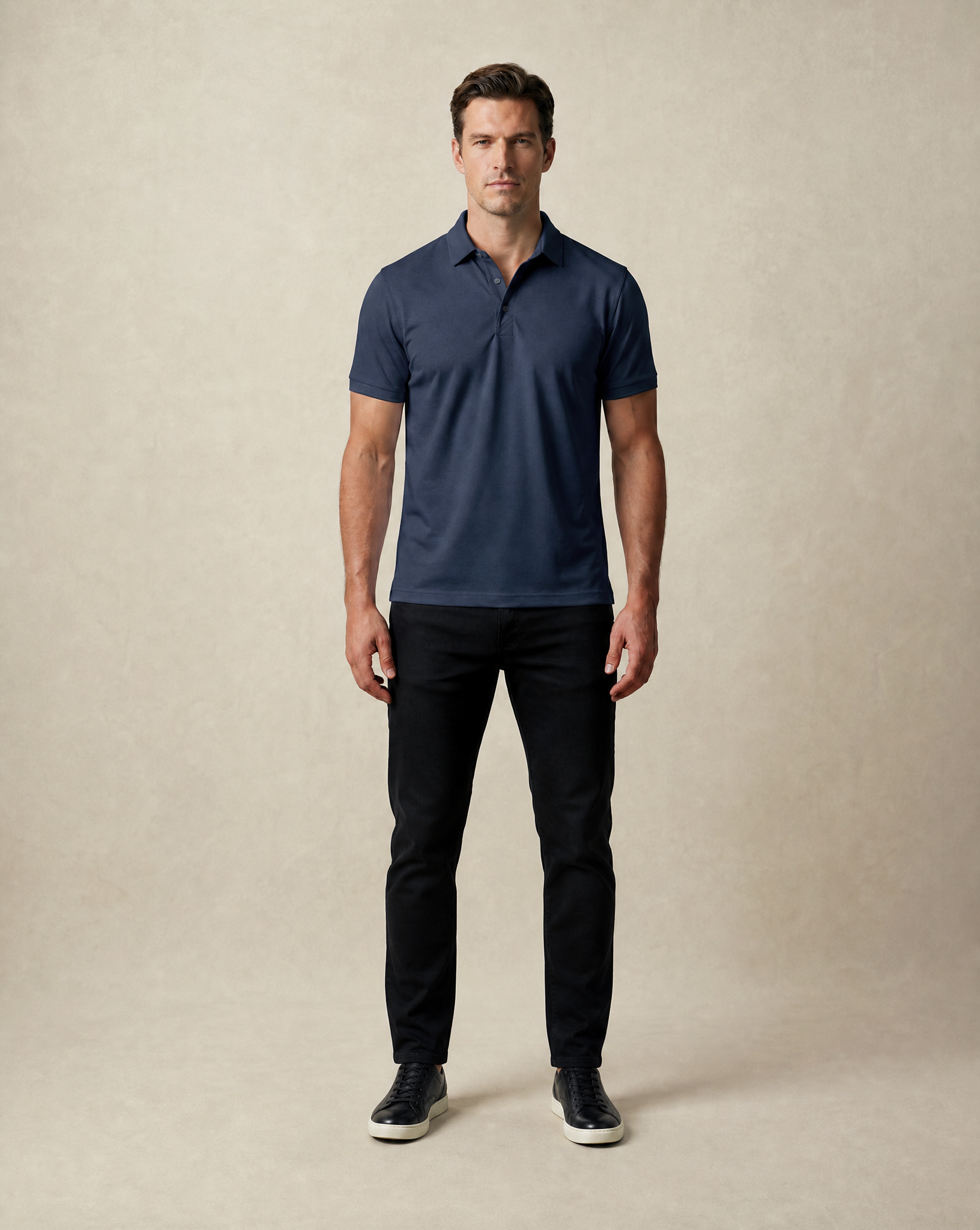 Cutter & Buck Virtue Polo Solid Herr - Mörk Marin