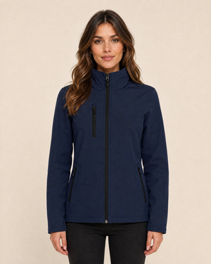 Clique Padded Softshell Jacket Dam - Mörk Marin