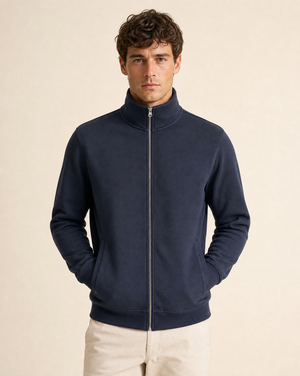 Clique Miami Cardigan Herr - Mörk Marin