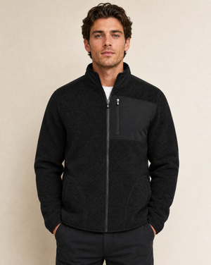 Cutter & Buck Cascade Sherpa Fleece Herr - Svart