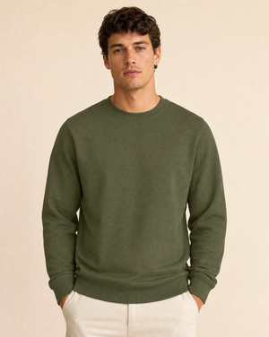 Clique Miami Sweatshirt Herr - Armegrön