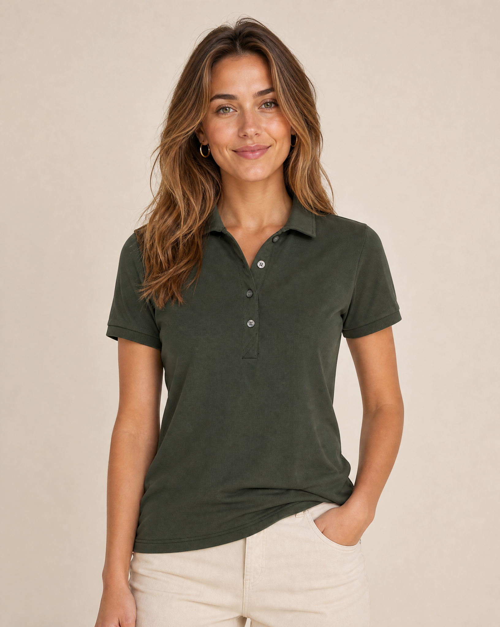 Cutter & Buck Virtue Polo Solid Dam - Ivy Green