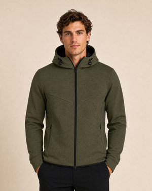 Clique Hayden Hoodie Herr - Dimmgrön