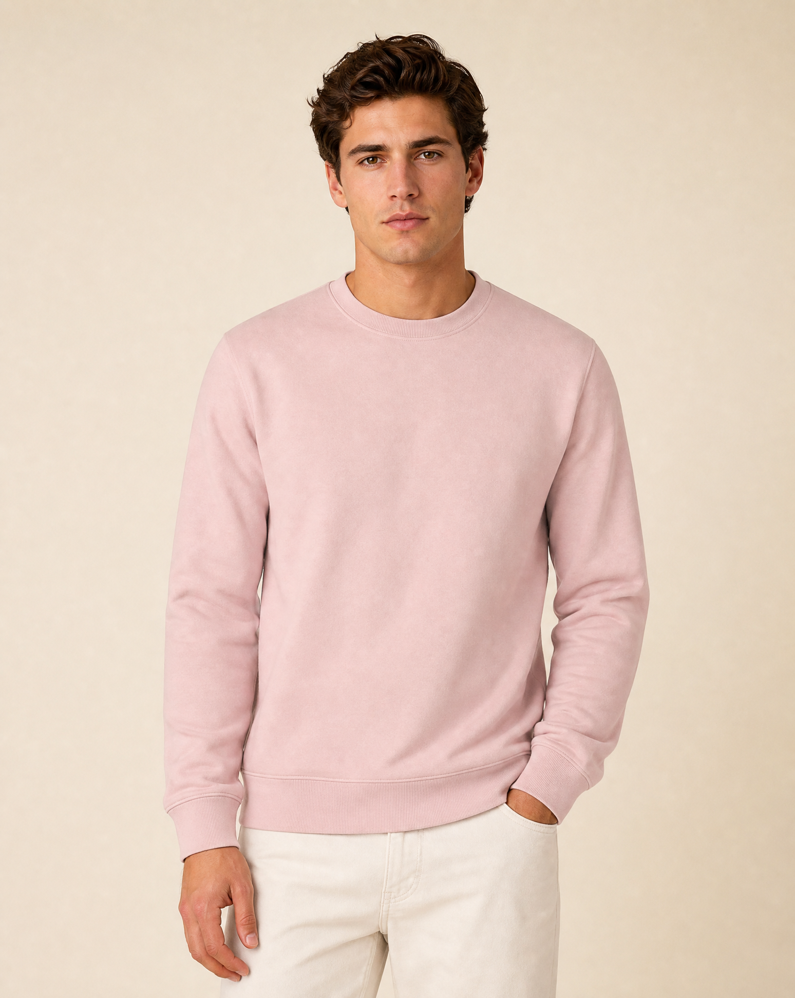 Clique Miami Sweatshirt Herr - Candy Pink
