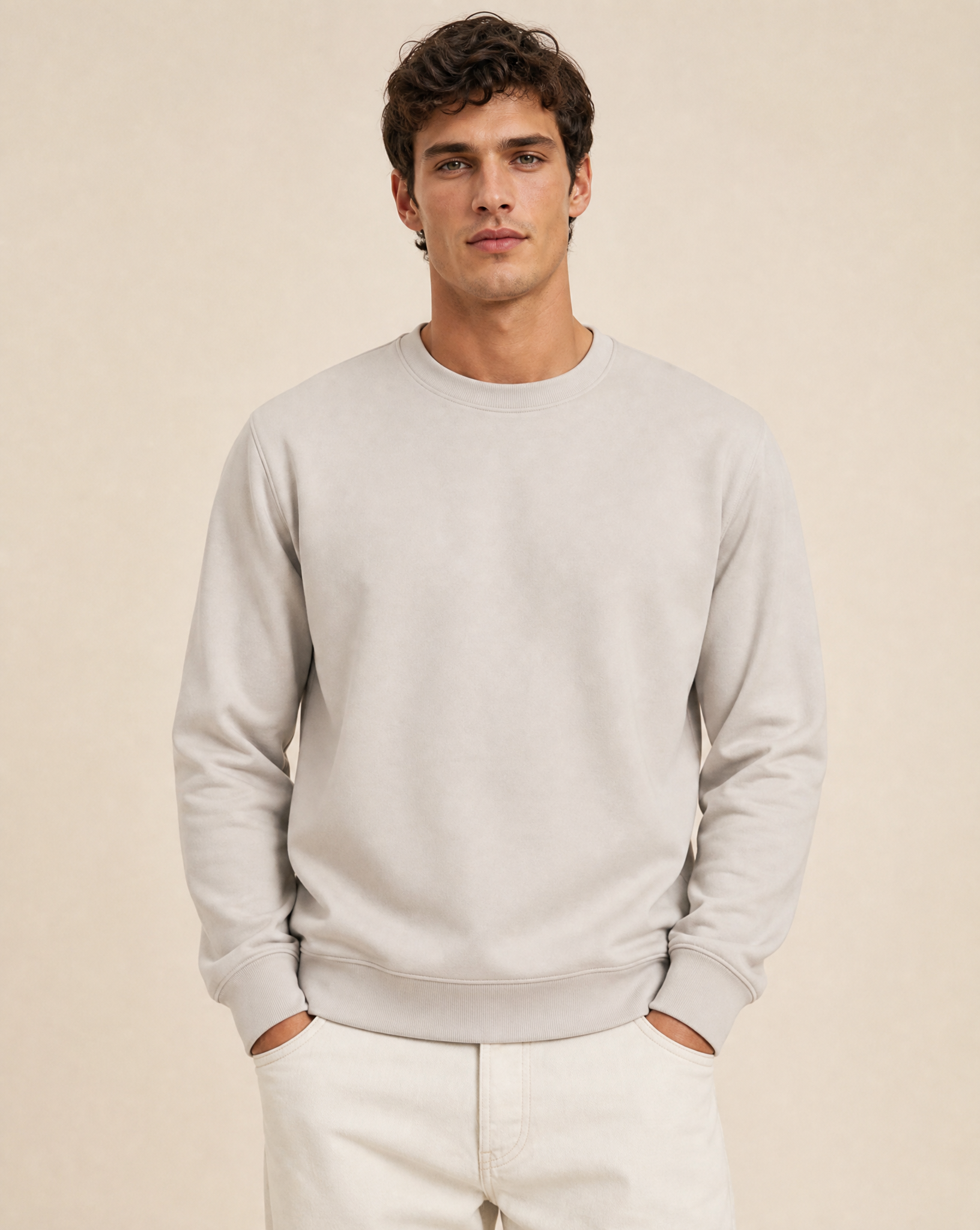 Clique Miami Sweatshirt Herr - Stengrå
