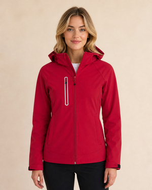 Clique Milford Jacket Dam - Röd