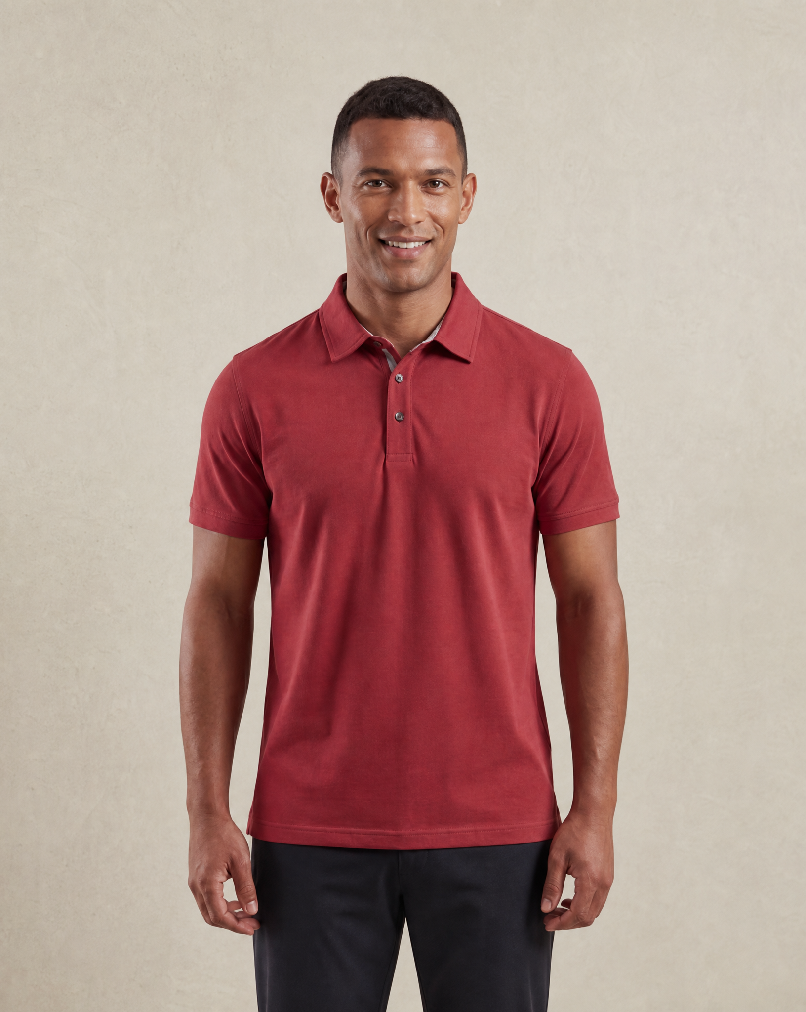 Cutter & Buck Advantage Premium Polo Herr - Röd