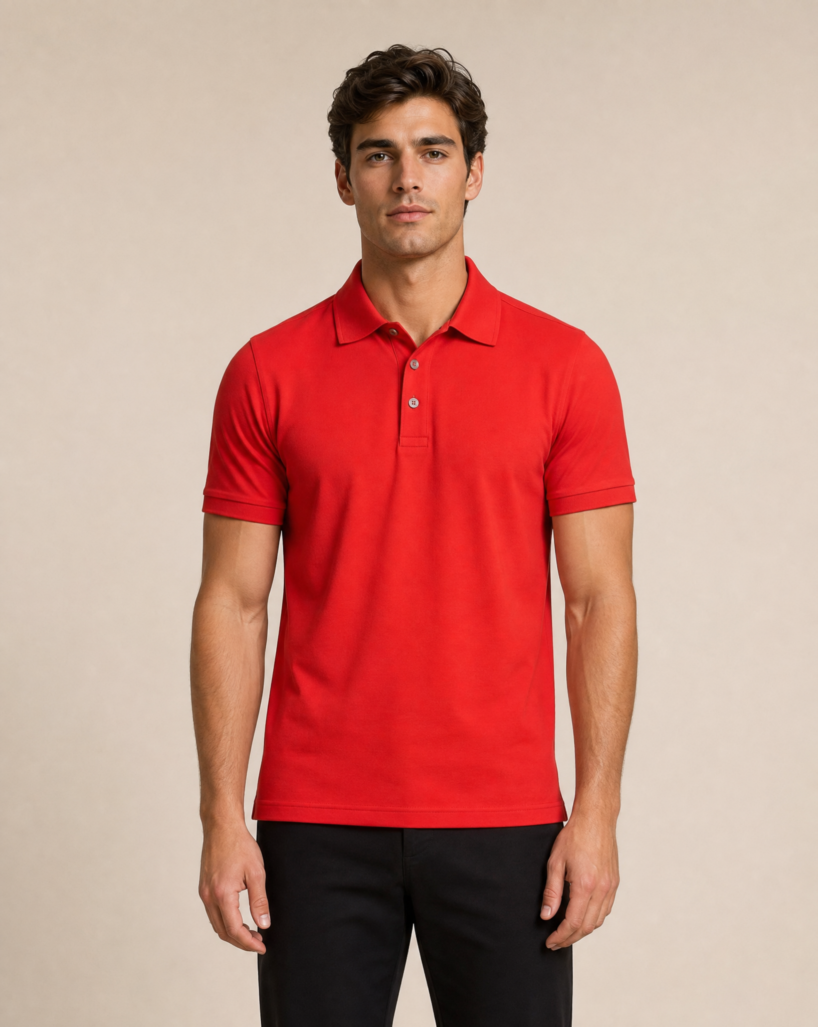 Cutter & Buck Advantage Polo Herr - Röd