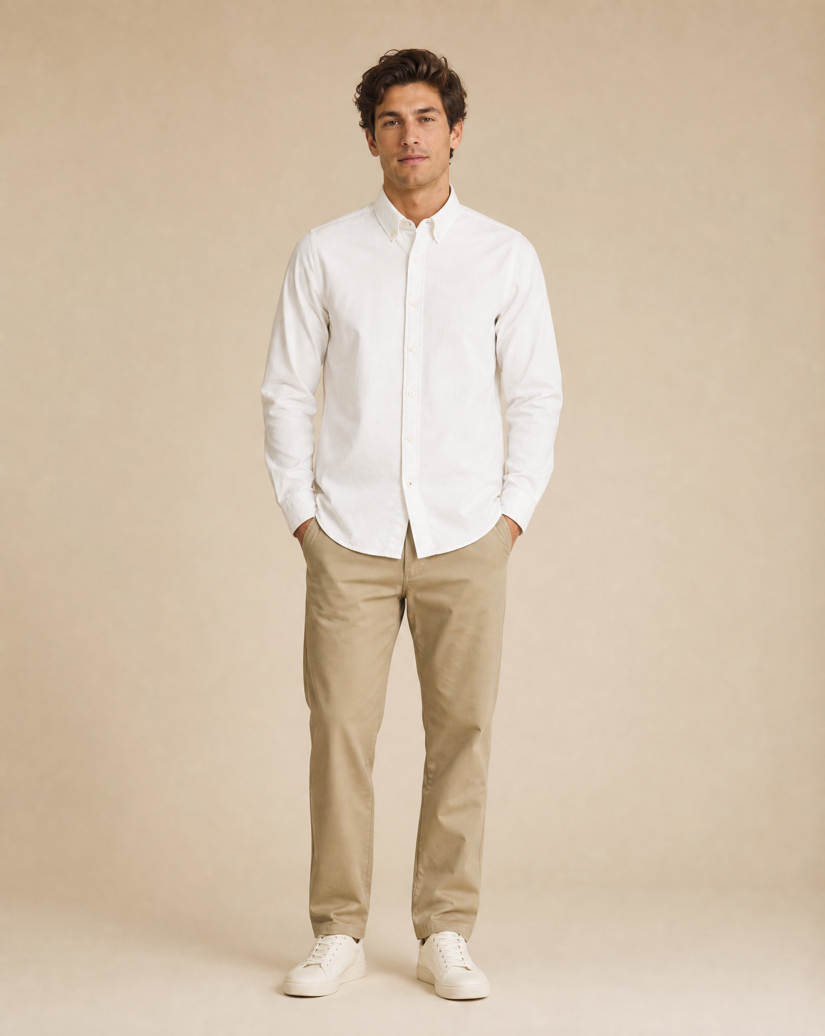 Cutter & Buck Belfair Oxfordskjorta Herr - Vit