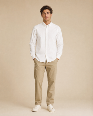Cutter & Buck Belfair Oxfordskjorta Herr - Vit