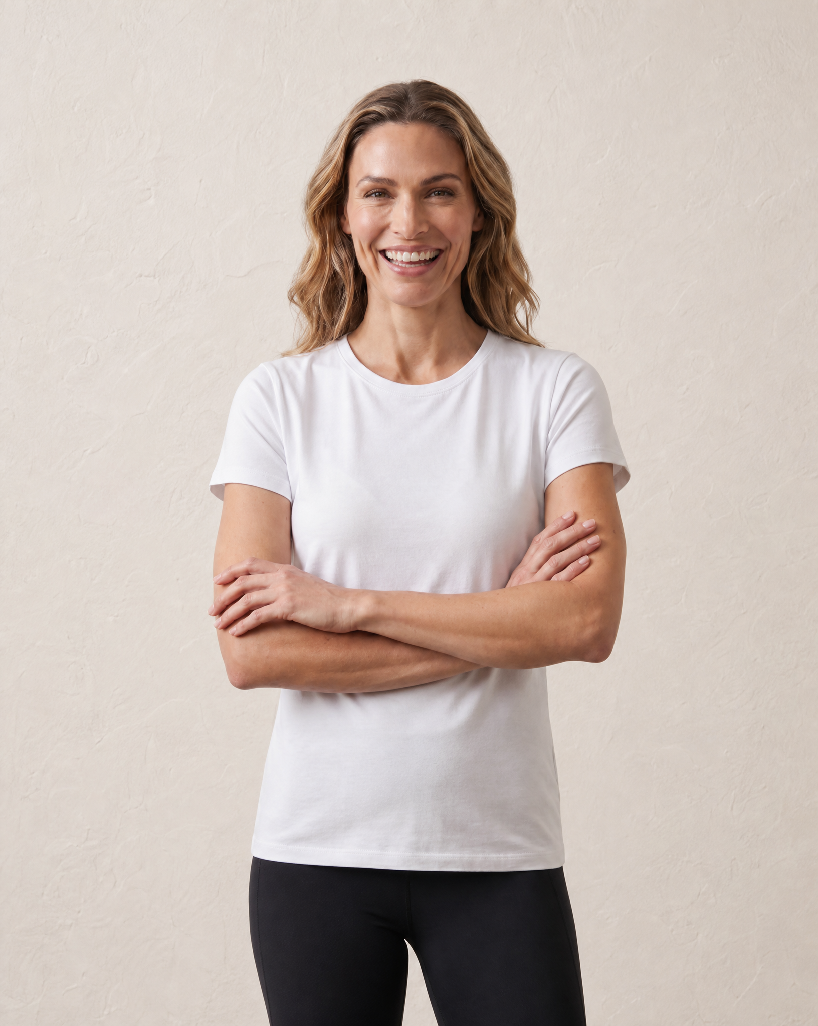 Cutter & Buck Manzanita Roundneck T-Shirt Dam - Vit