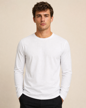 Clique Premium Fashion-T Herr - Vit