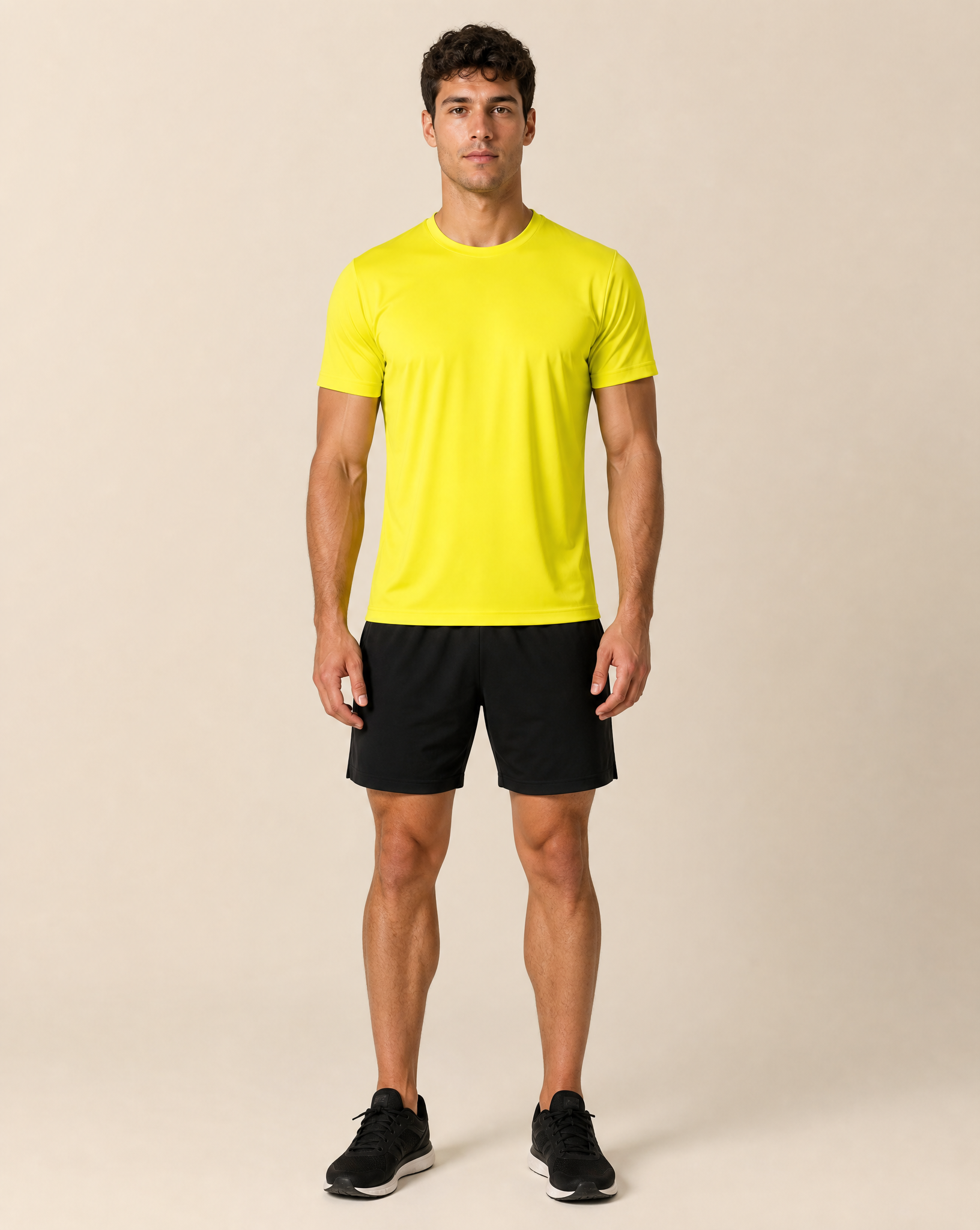Clique Basic Active-T Herr - Visibility Yellow